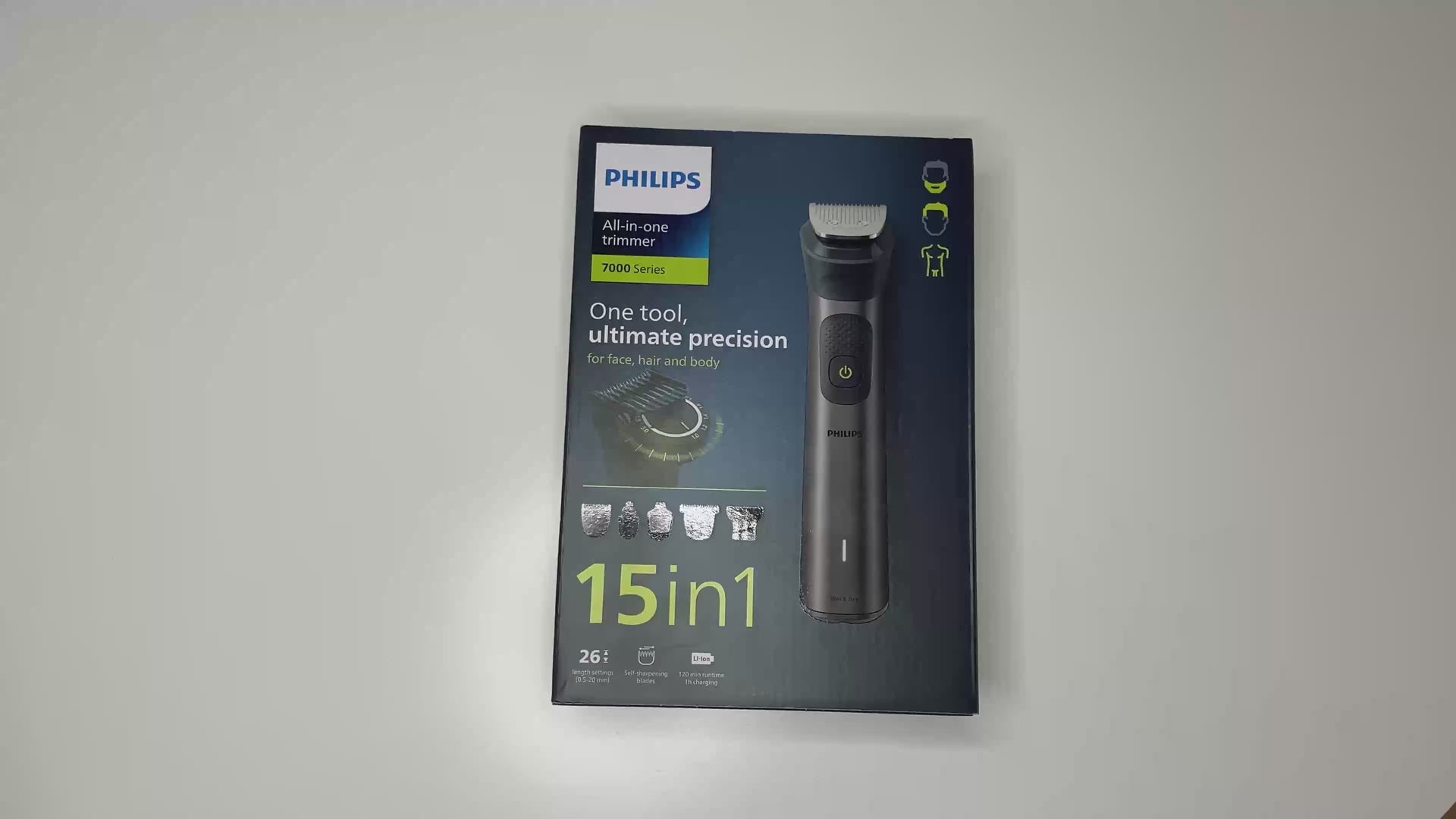Philips All-in-One Multigroom Trimmer Kit – Beard, Hair & Body Grooming